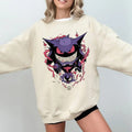 Gengar Gengar Ghost Dark Ghost Kaiju Japanese Japanese Anime Movie Film Nerd Gaming Novelty Funny Gengar Halloween T-Shirts