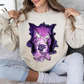 Gengar Moonster Ghost Shirt Kaiju Themed Retro 90s Gengar Shirt Her Him All Sizes T-Shirts