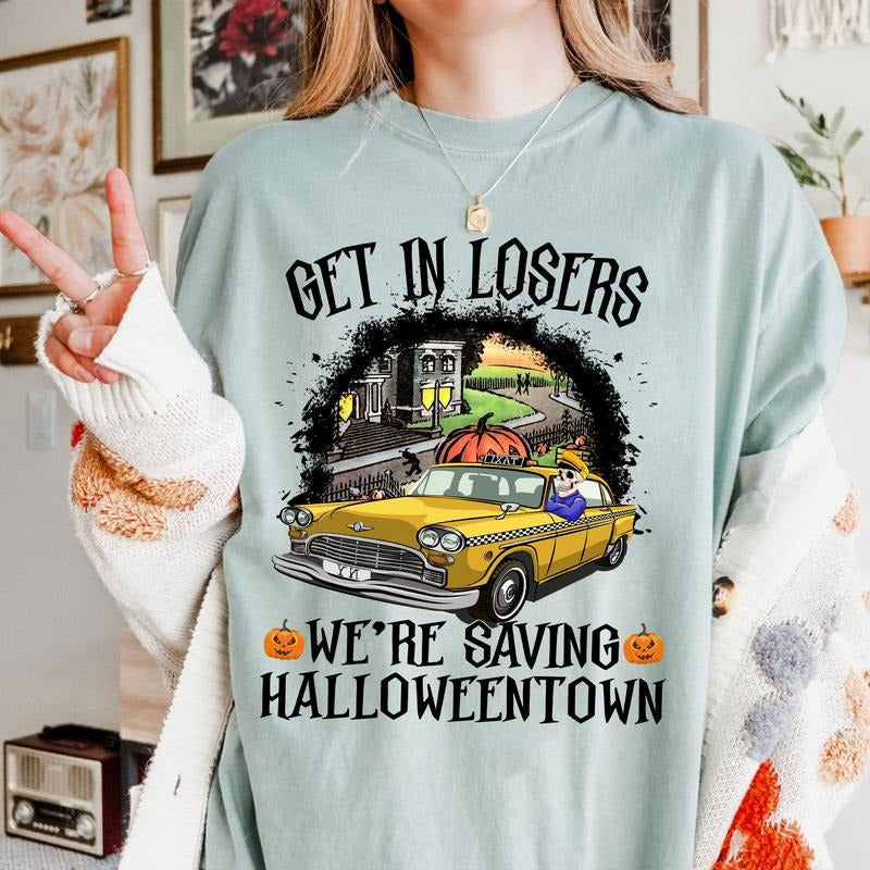Get L0sers We'Re Saving HalloweenT0.W Shirt Funny Shirt T-Shirts