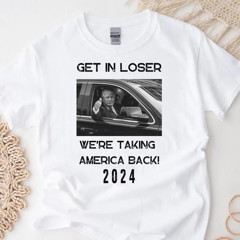Get Loser Shirt Get Loser Shirt Best Selling 2024 Shirt Hot Tiktok 2024 T-Shirts