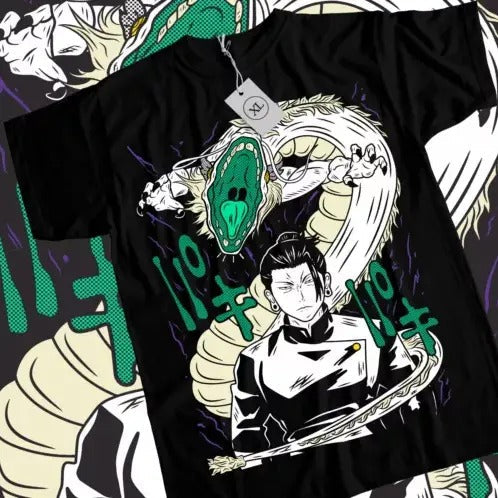 Geto Suguru Short Sleeve Jujutsu Kaisen Gojo Anime Shirt All Size T-Shirts