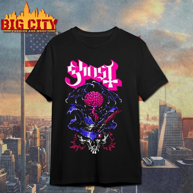 Ghost Bat In The Brain US Skeletour 2026 Shirt