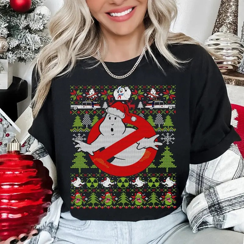 Ghostbusters Ugly Ghostbusterst Ghostbuster Movie Ghostbusters Halloween T-Shirts