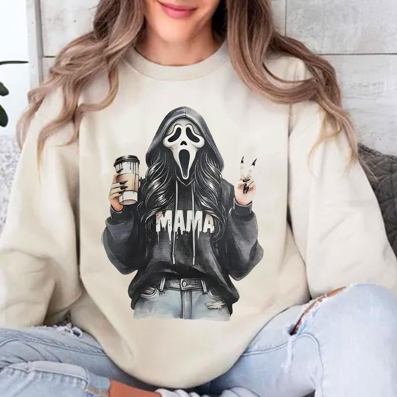Ghostface MAMA Death Coffee T-Shirts