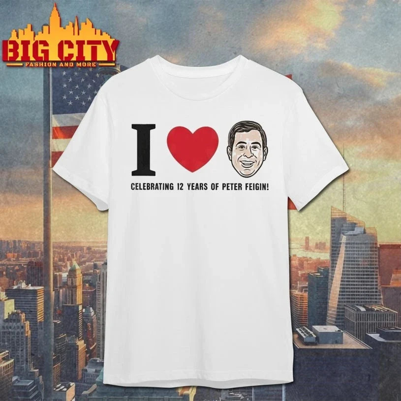 Giannis Antetokounmpo I Love Peter Celebrating 12 Years of Peter Feigin t-shirt