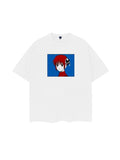 Gintama "Kagura" Vintage Anime 100% Cotton Original Top Menswear 90s Streetwear Round Neck Casual T-Shirts