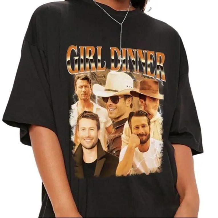 Glen Powell Shirt Girl Dinner Glen Powell Vintage Shirt If You Feel Chase Woman Man Not My First Tornado Twisters Movie Movie Twister Shirt T-Shirts