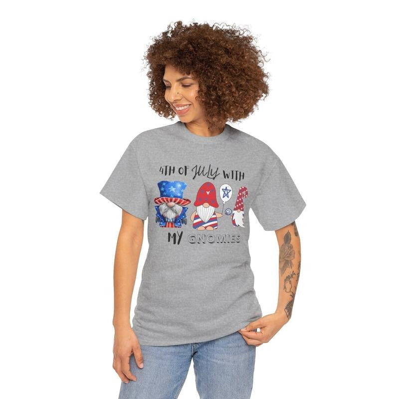 Gnomes 4th July Shirt Independence Day Shirt Firework Lover Shirt Gnome Lover Shirt T-Shirts