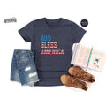 God Bless America Shirt 4th July Shirt American America Shirt Memorial Day Veteran 4th July Usa Flag 02 T-Shirts