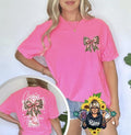 God Is Good All Time Cute Bow Comfort Colors T-Shirts