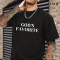 God'S Favorite Casual Crew Neck Short Sleeve Tops Perfect T-Shirts