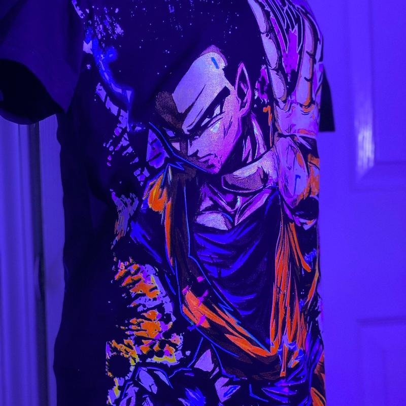 Gohan Adulto Casual Black Menswear T-Shirts