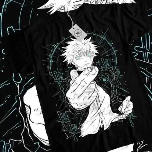 Gojo Satoru Jujutsu Kaisen Sukuna Megumi Itadori Shirt All Size T-Shirts