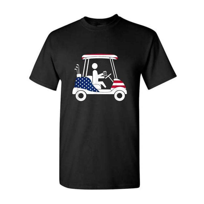 Golfing Beer Drinker Shirt T-Shirts