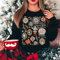 Gothic Krampus Scary Victorian Flair T-Shirts