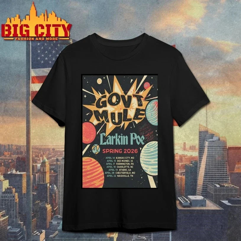 Gov’t Mule Spring 2026 Tour Poster t-shirt