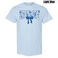Grammy Blue Florals Gildan Short Sleeve 'NLB' T-Shirts