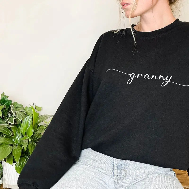 Granny Grandma Casual Comfort Fit Womenswear T-Shirts