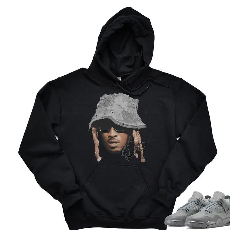 Future 4s Retro Wet Cement Sneakers Outfits Y2k Tops Streetwear Fan T-Shirts
