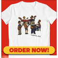 Grateful Dead As SIMPSONS Jerry Garcia Phil Lesh Bob Weir & Company Cotton Menswear Cotton Menswear Top Decoration T-Shirts