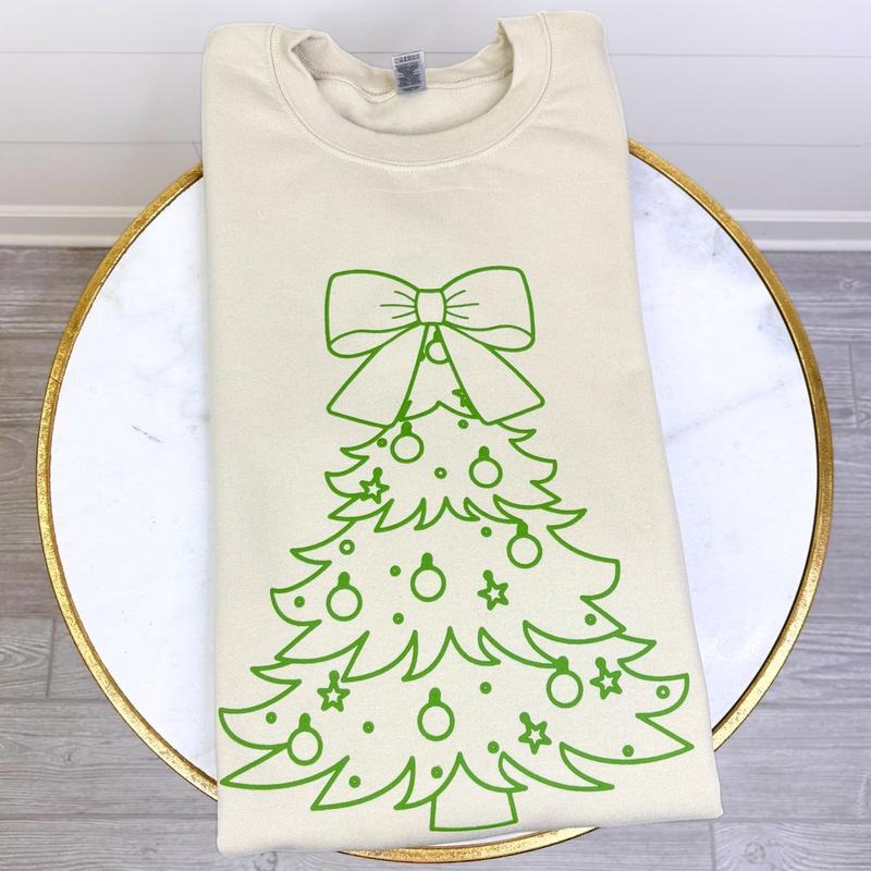 Green Tree PUFF T-Shirts