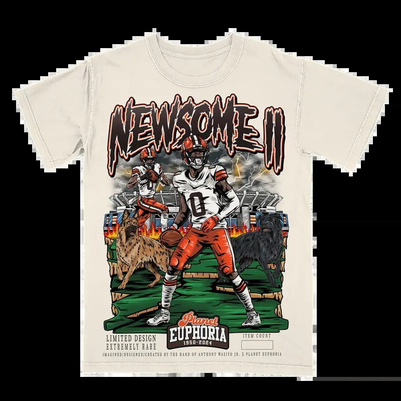 Greg Newsome II Soft Comfortable Shirt Menswear T-Shirts