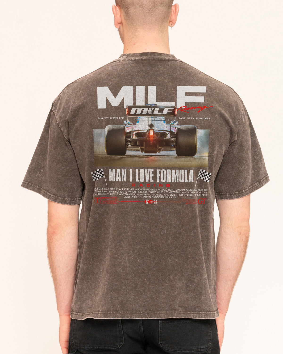MILF Racing Oversized Tee