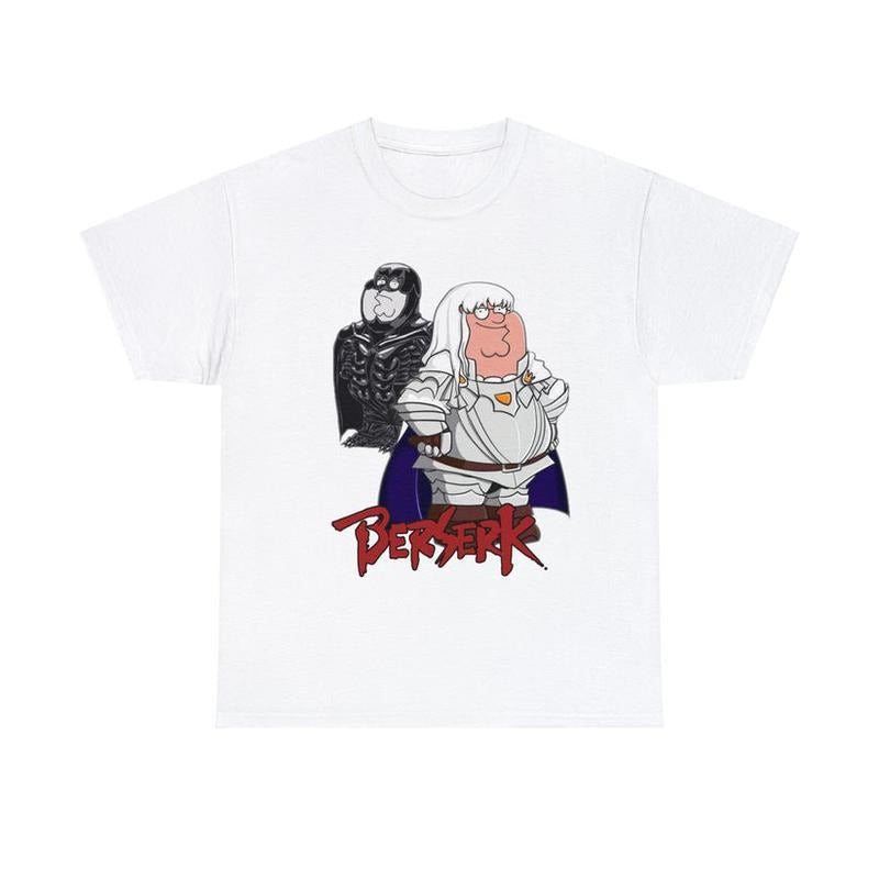 Griffith Highlighting Iconic Nostalgic Appeal Anime Manga Fans T-Shirts
