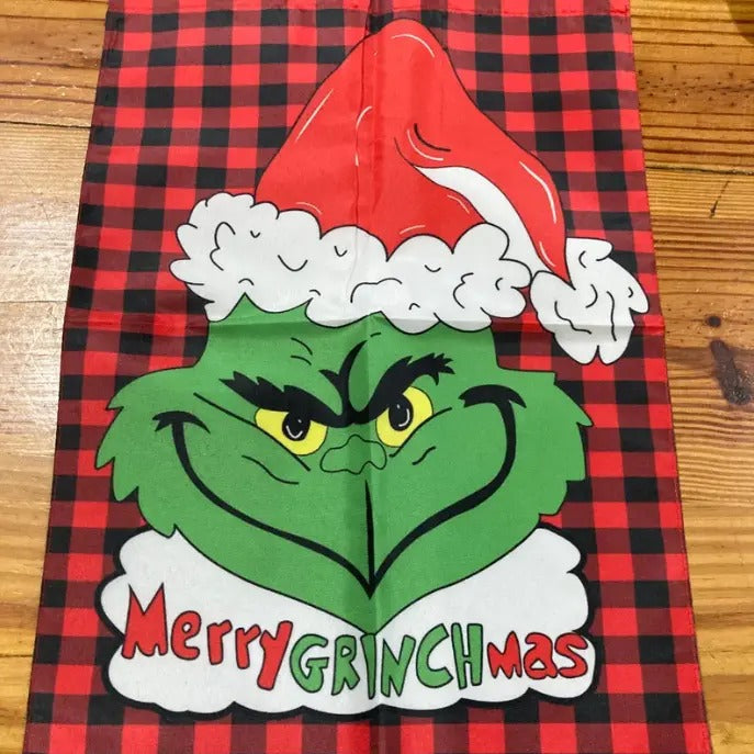 Grinchhhmas WhoVille Garden Flag T-Shirts