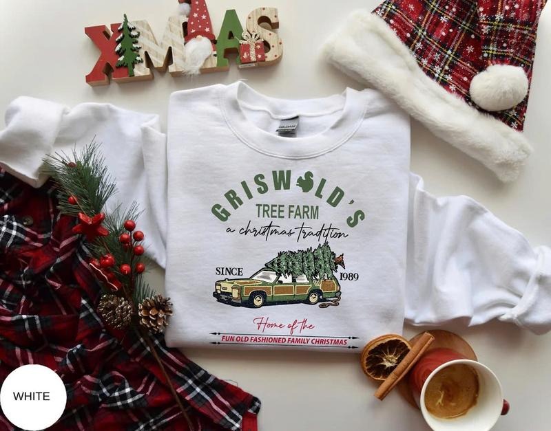 Griswolds Griswolds Tree Farm Shirt Fun Old Fashioned Family Cute Xmas Griswold Womenswear T-Shirts