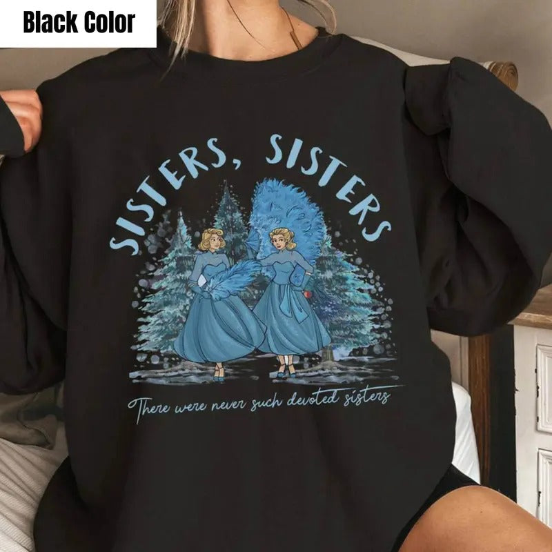 Groovy Sisters Sisters Here Were Never Such Devoted Sisters Funny Halloween Movie Sisters Shirt T-Shirts