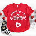 Growing Our Valentine Shirt Pregnancy Announcement Cute Baby Reveal Shirt Expecting Mama Short Sleeve Mom Be Maternity Shirt T-Shirts