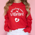 Growing Our Valentine Pregnancy Announcement Cute Baby Reveal Expecting Mama Long Sleeve Mom Be Maternity T-Shirts