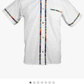 Guayabera Blanca Shirt White Casual Menswear T-Shirts