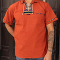 Guayabera Hilos Tinto Casual T-Shirts