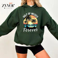 Gulf Mexico Forever Casual Street Fleece Fabric Hooded T-Shirts