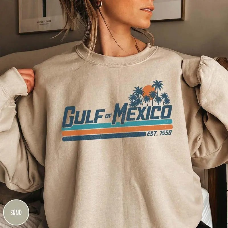 Gulf Mexico Gulf Coast Shirts Mexico Beach Shirt Texas Alabama Mississippi Florida Beach Mexico Mexico Lover T-Shirts