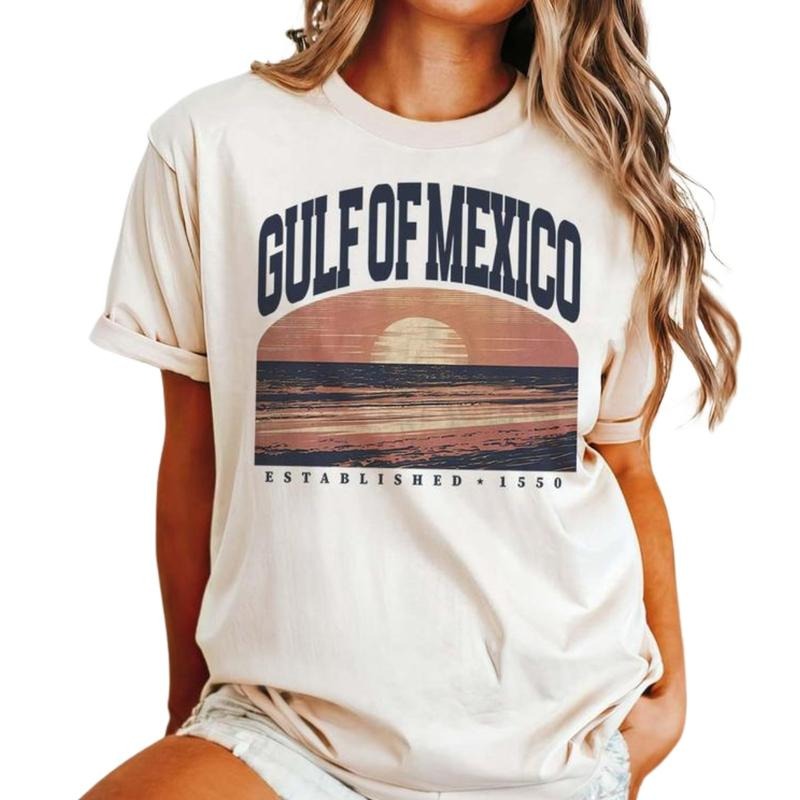 Gulf Mexico Gulf Coast Shirt Mexico Beach Shirts Texas Alabama Mississippi Florida Beach Mexico Mexico Lover T-Shirts