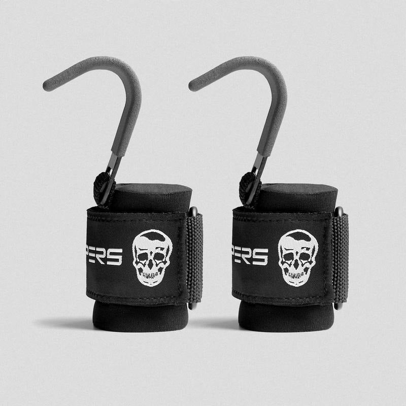 Gymreapers Heavy Duty Lifting Hooks Gray Deadlifting Rowing Pulling Exercises T-Shirts