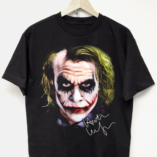 HEATH LEDGER Trending Movie Vintage 90s Movie Fans Him Her Urbanwear Shirt T-Shirts