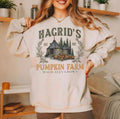Hagrid'S Pumpkin Patch Vintage Fall Shirt Retro Halloween Pumpkin Patch Wizard Halloween Shirt Spooky Season HP Fan T-Shirts