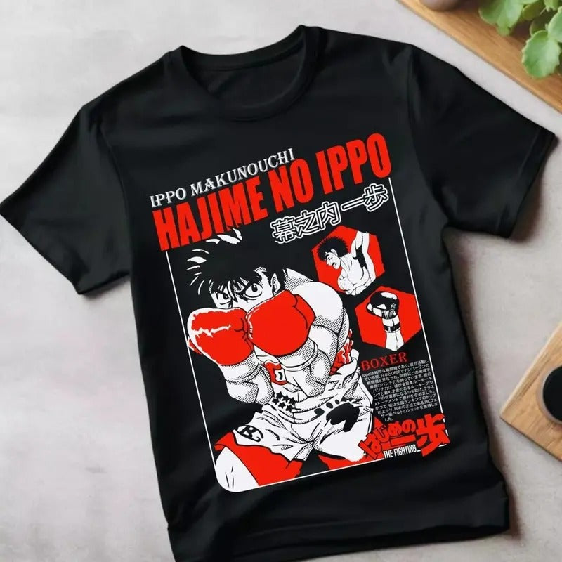 Hajime No Ippo Kamogawa Boxing Gym Ippo Makunouchi Kbg Sport Shirt T-Shirts