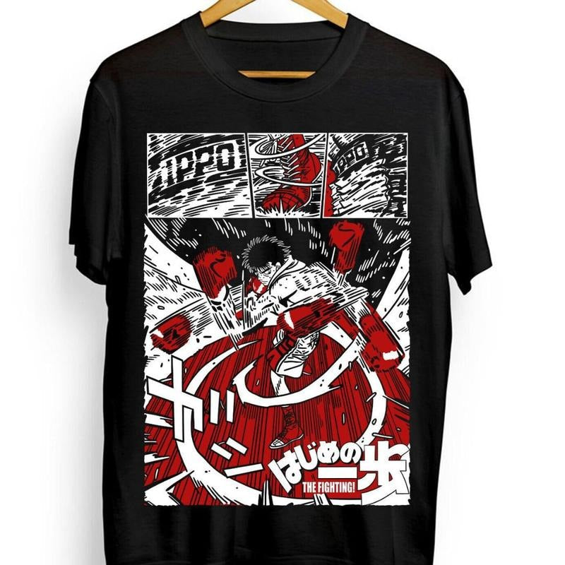Hajime No Ippo Hajime Kamogawa Takamura Anime Boxing T-Shirts
