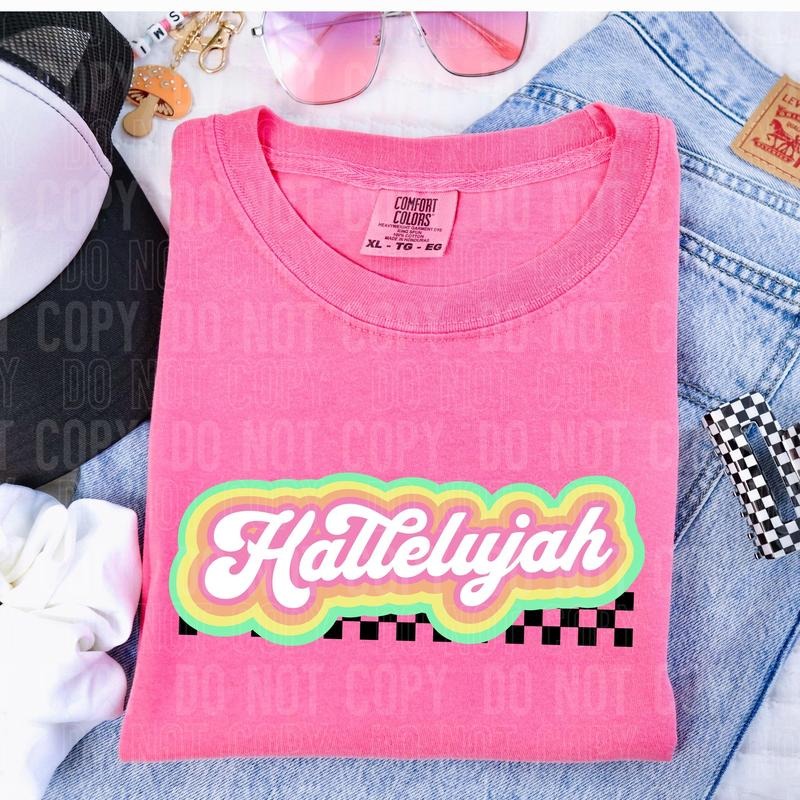 Hallelujiah DTF Transfers THIS IS NOT SHIRT T-Shirts