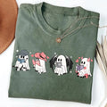 Halloween Book Tropes Shirt Halloween Book Ghost Book Genres Halloween Bookish Cute Spooky Book Lover T-Shirts