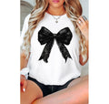 Halloween Coquette Bow Shirt Black Coquette Spooky Season Bats Halloween Shirt Halloween Woman T-Shirts