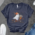 Halloween Ghost Cute Ghost Halloween Cute Fall Spooky Season Halloween T-Shirts
