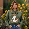 Halloween Nurse Cute Ghost Boo Crew Pumpkin Fall Spooky Season Cotton Printed T-Shirts