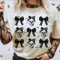 Halloween Skull Shirt Coquette Bow Halloween Halloween Shirt T-Shirts