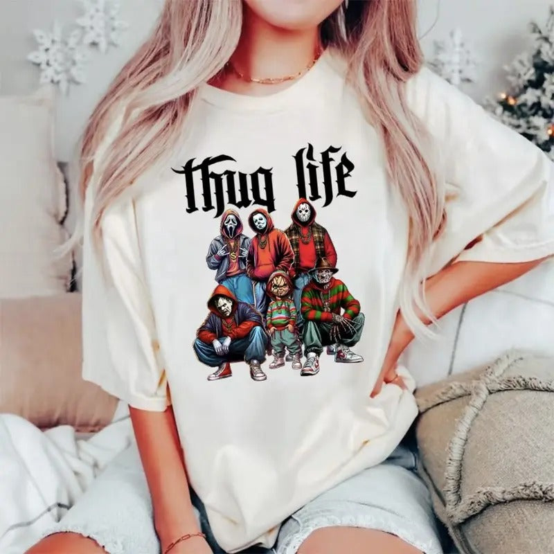 Halloween Halloween Halloween Halloween Shirt Casual Womenswear T-Shirts